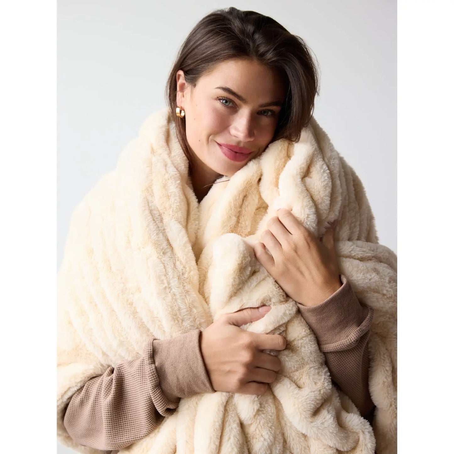 ☁️Dreamer Blanket – Ultra Soft Plush Weighted Blanket for Better Sleep & Relaxation